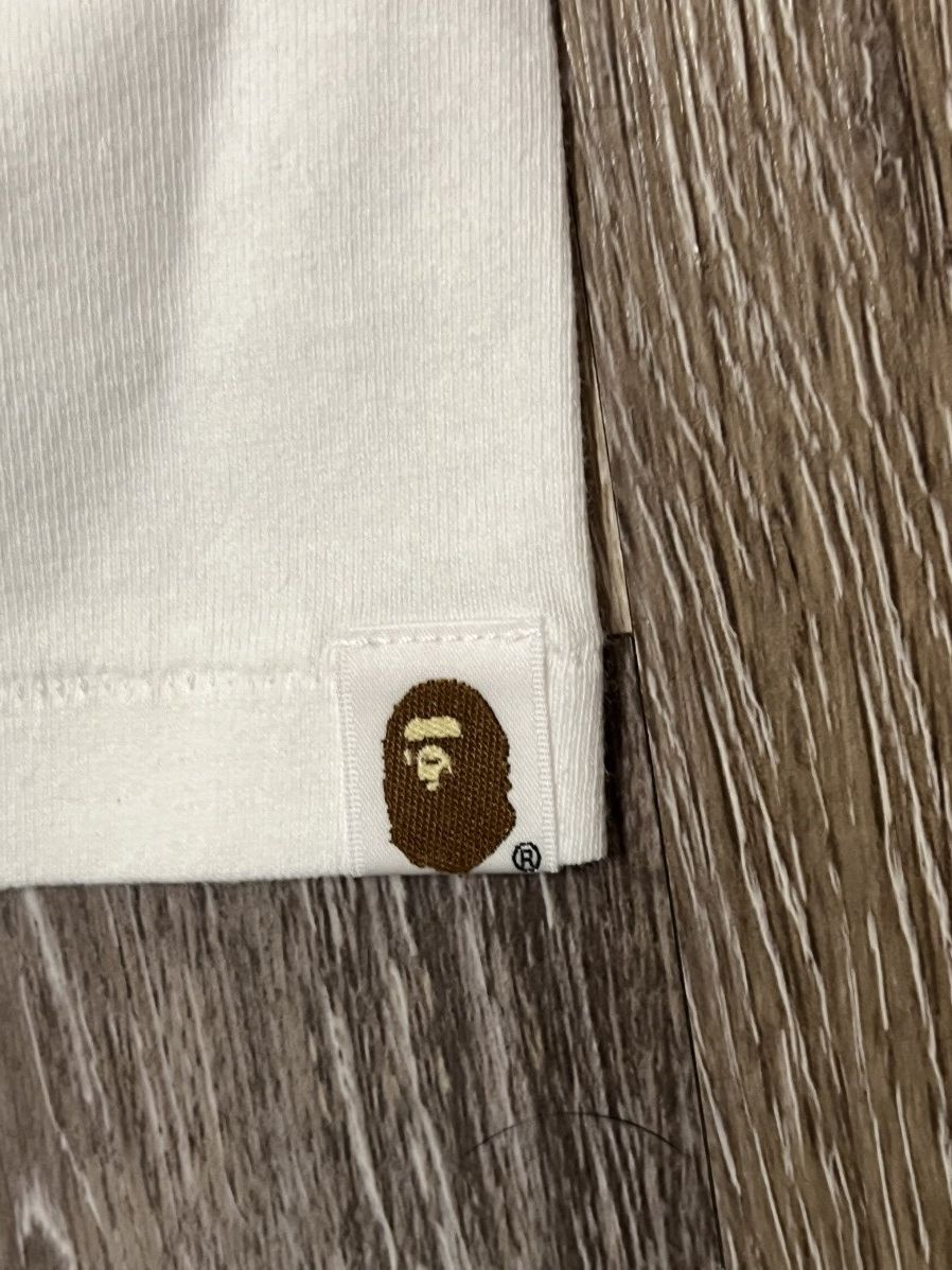 Bape A Bathing Ape White Purple Ice Shark Tee Size US XXL / EU 58 / 5 - 7 Thumbnail