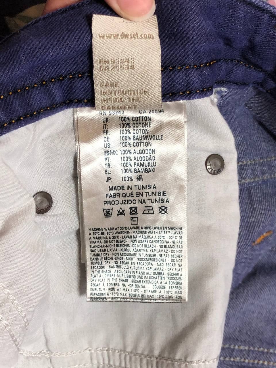 Diesel Diesel Thavar Denim Jeans Size 33" - 4 Thumbnail