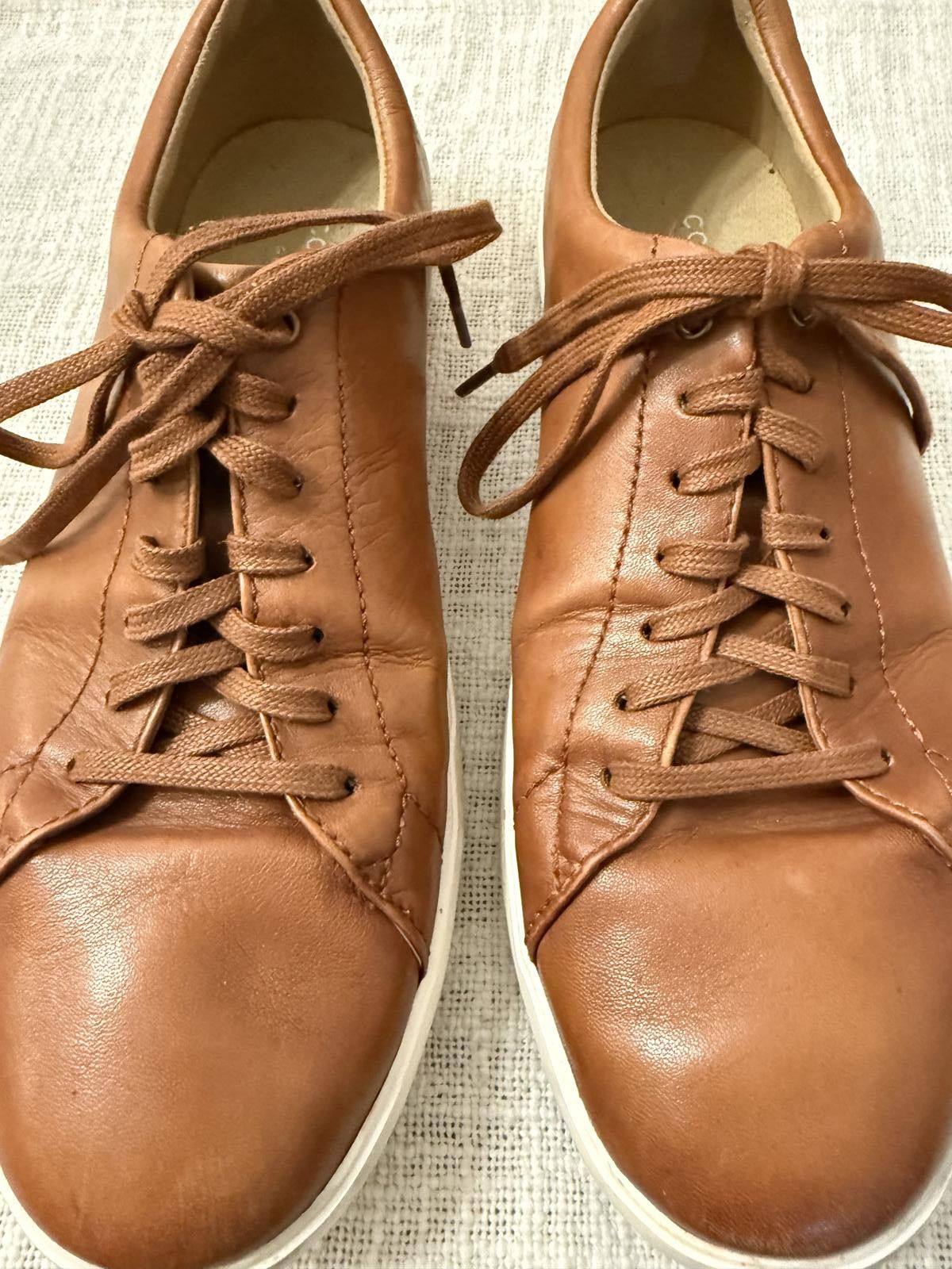 Cole Haan Men's Brown Leather Sneakers Size 9.5 M