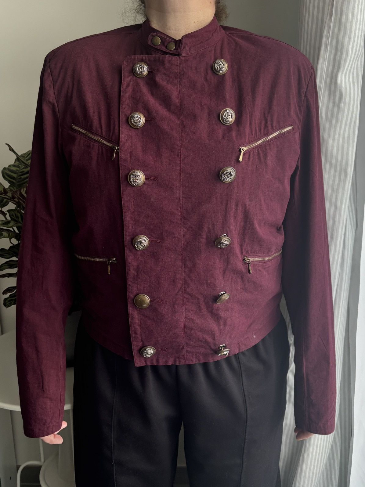 Marithe + Francois Girbaud 1980s mens Marithé + François Girbaud jacket Size US L / EU 52-54 / 3 - 1 Thumbnail