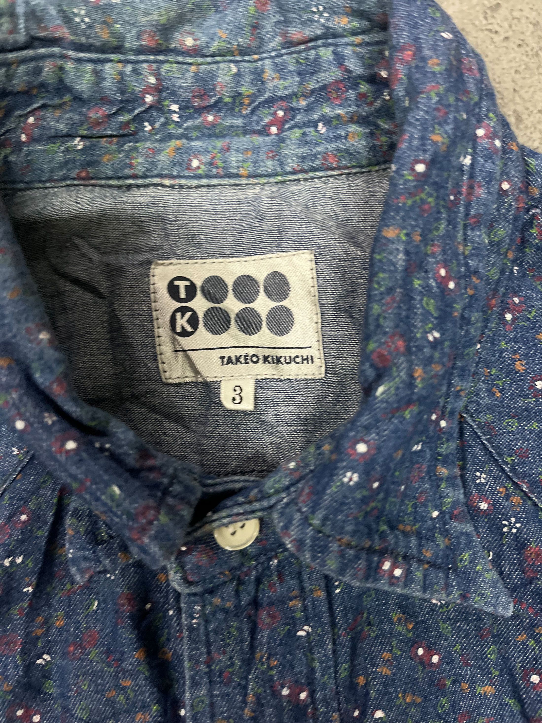 Japanese Brand × Takeo Kikuchi Takeo Kikuchi Denim Pearl Snap Size US XL / EU 56 / 4 - 2 Thumbnail