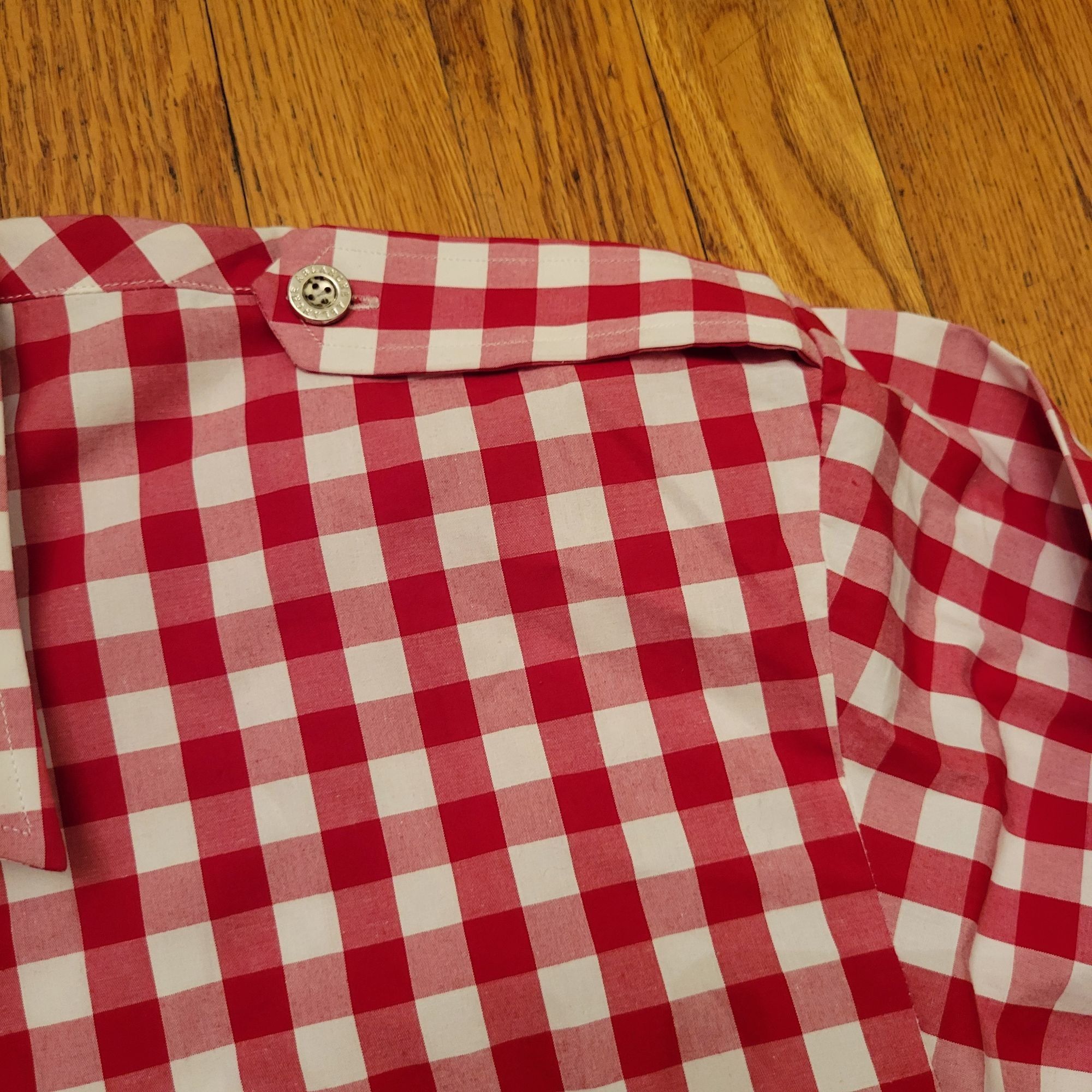 Other Y2K Ablanche Red White Gingham Check Long Sleeve Shirt 3XL C Size US XXL / EU 58 / 5 - 6 Thumbnail