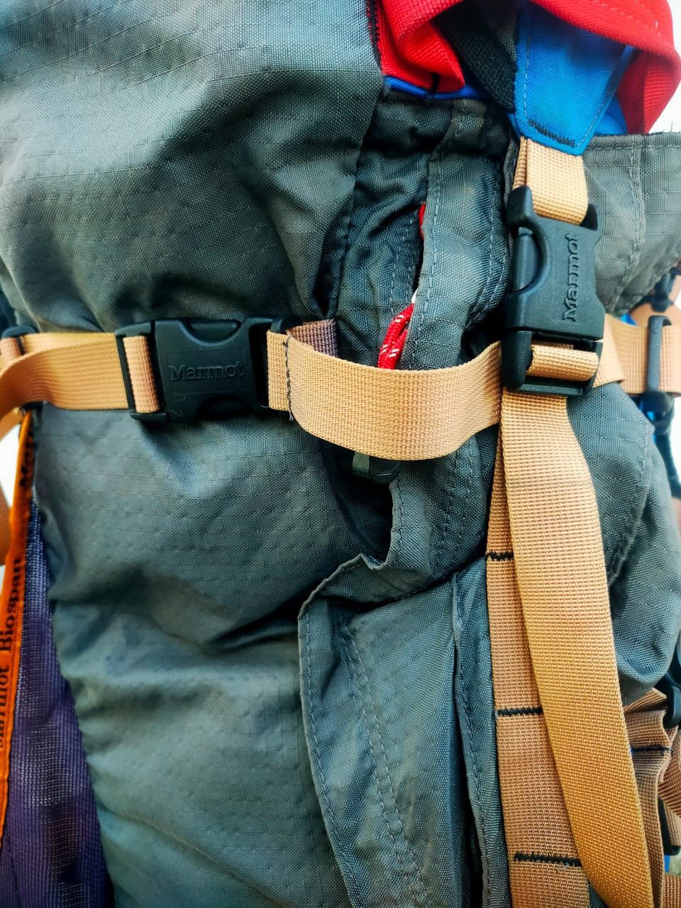 Marmot Vintage MARMOT CROSS TERRA Rucksack Bagpack Hiking Rare Size ONE SIZE - 6 Thumbnail