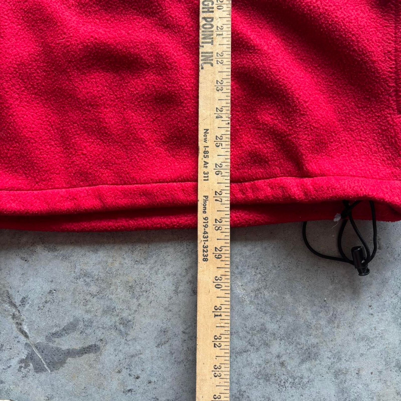 Gap × Old Navy × Vintage Vintage Y2K Old Navy Red Fleece Pullover Sweatshirt Size US L / EU 52-54 / 3 - 5 Thumbnail
