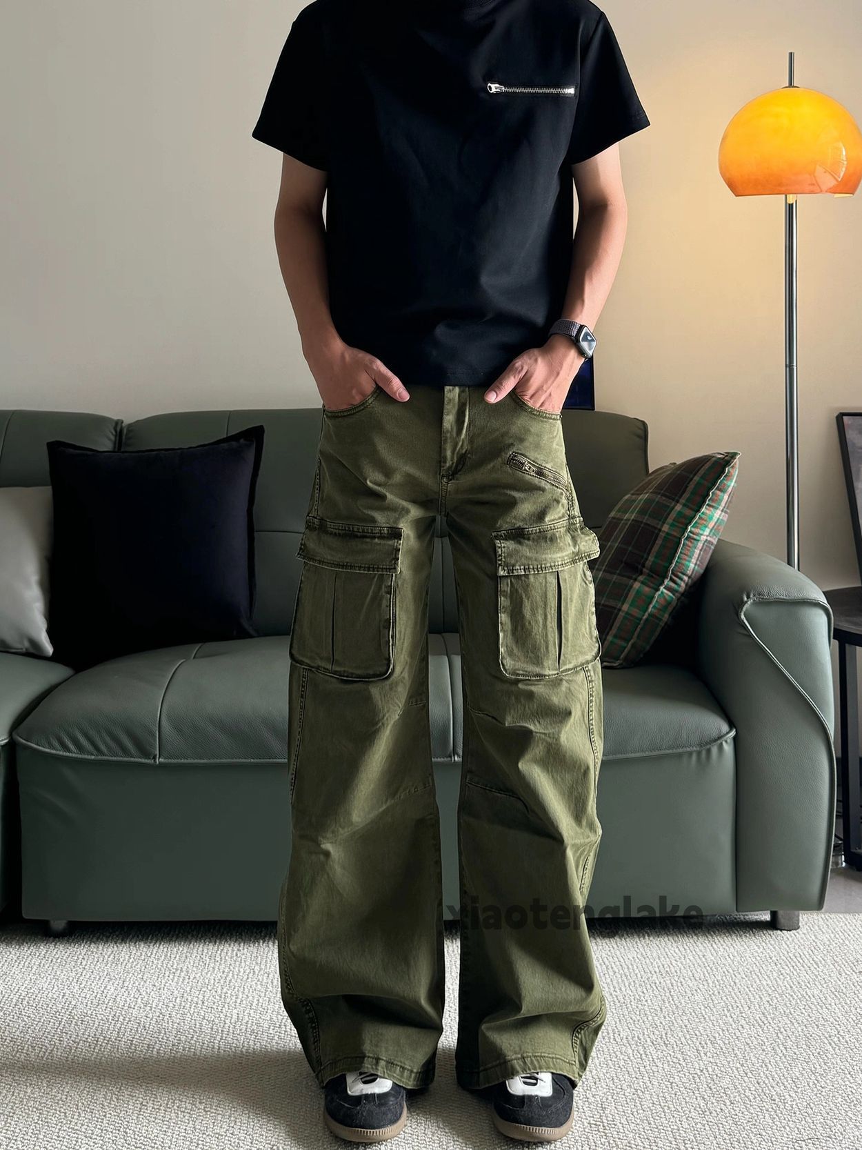 Vintage Xz Military outdoor tactical cargo hiphop y2k pants Size US 30 / EU 46 - 1 Thumbnail