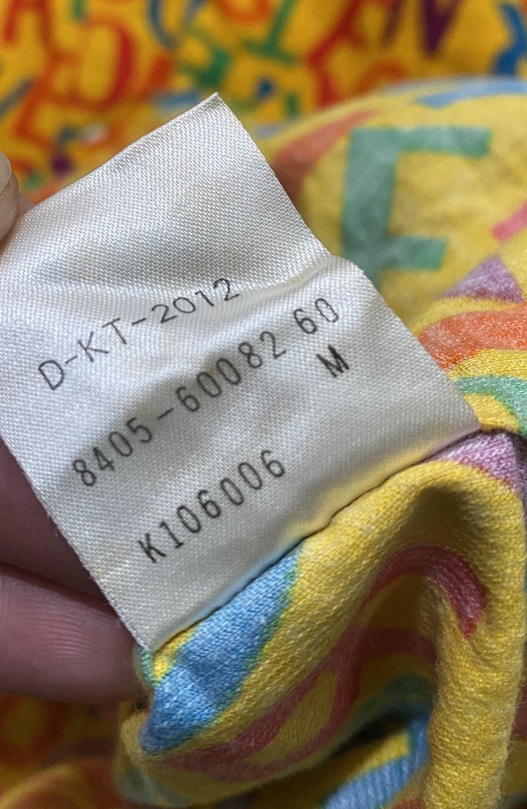 Designer × Enrico Coveri × Issey Miyake 1990s ENRICO COVERI velour corduroy fullprint Button up Size US M / EU 48-50 / 2 - 7 Thumbnail