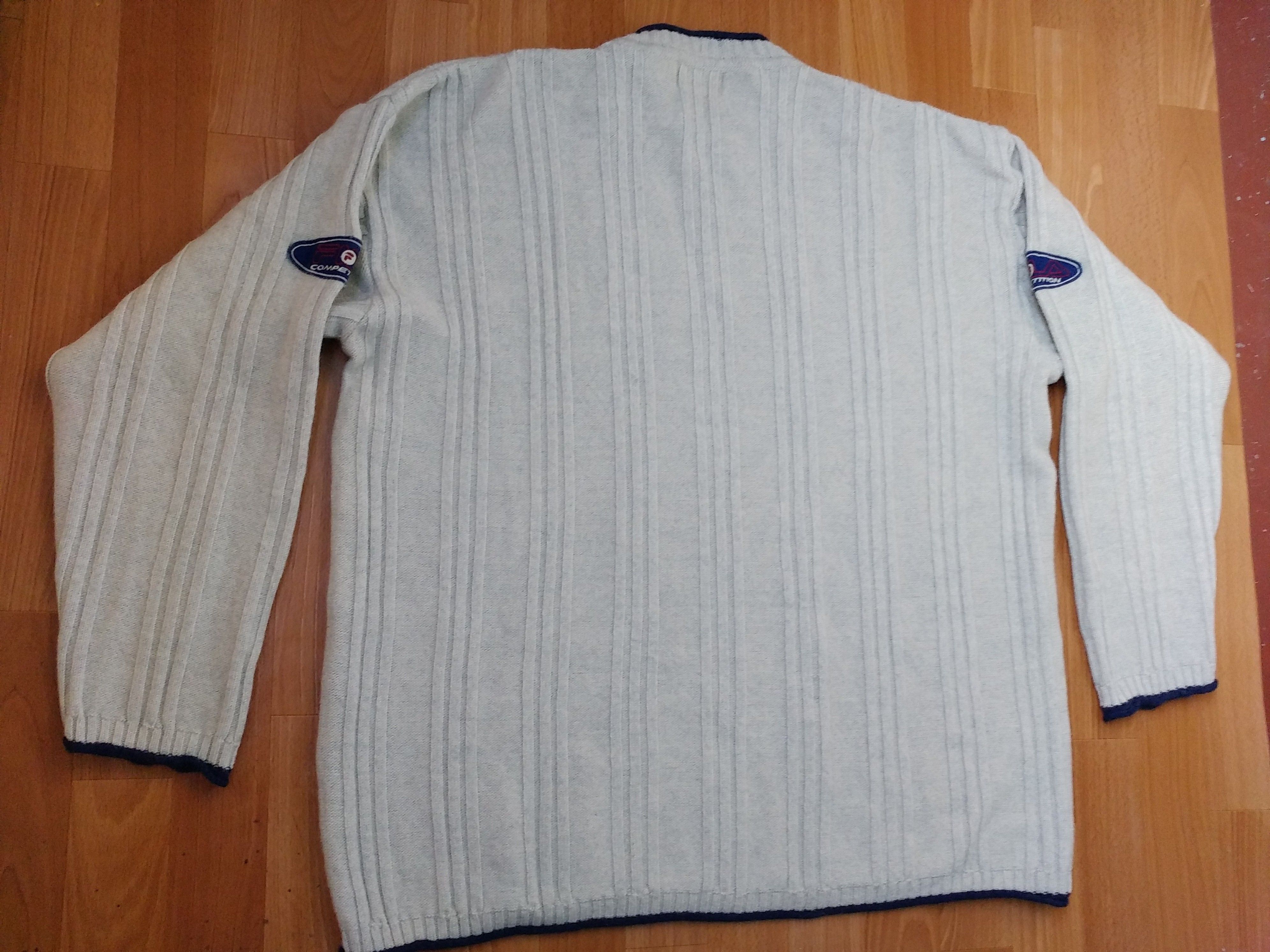 Fila × Vintage FILA sweatshirt, vintage blue fleece shirt, 90s hip-hop XL Size US XL / EU 56 / 4 - 14 Thumbnail