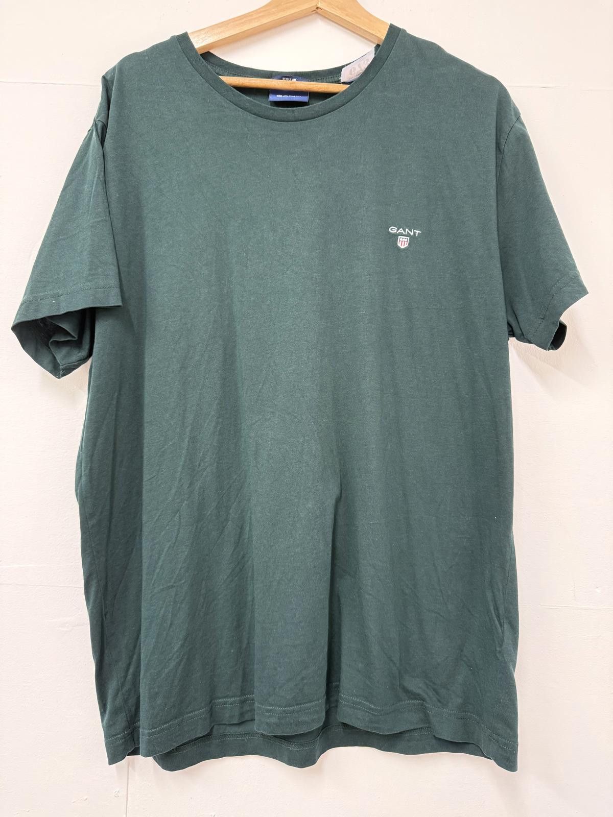 Gant GANT Regular Fit Dark Green T-Shirt Size XL Size US XL / EU 56 / 4 - 1 Thumbnail