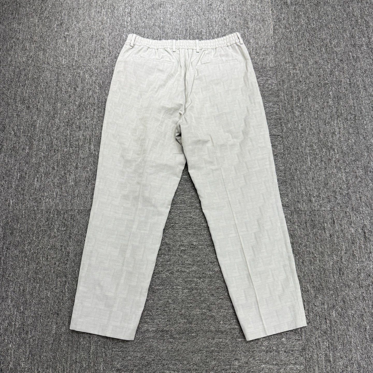 Fendi Fendi Double F All Over Print Wool Pants 50 95 New Dirty Size US 34 / EU 50 - 6 Thumbnail