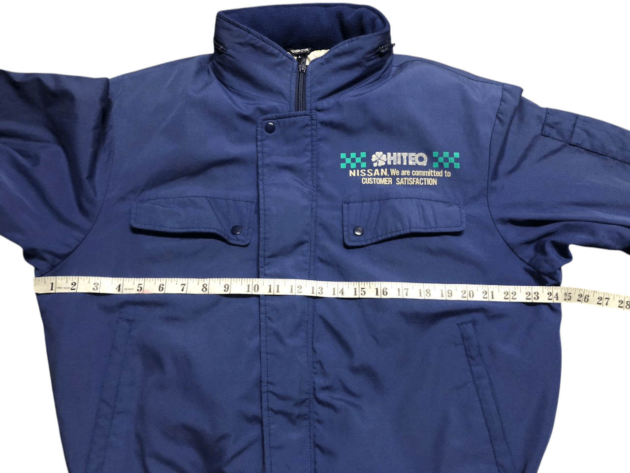 Nissan Vintage Nissan Hiteq Bomber Jacket Dirty Size US L / EU 52-54 / 3 - 21 Thumbnail
