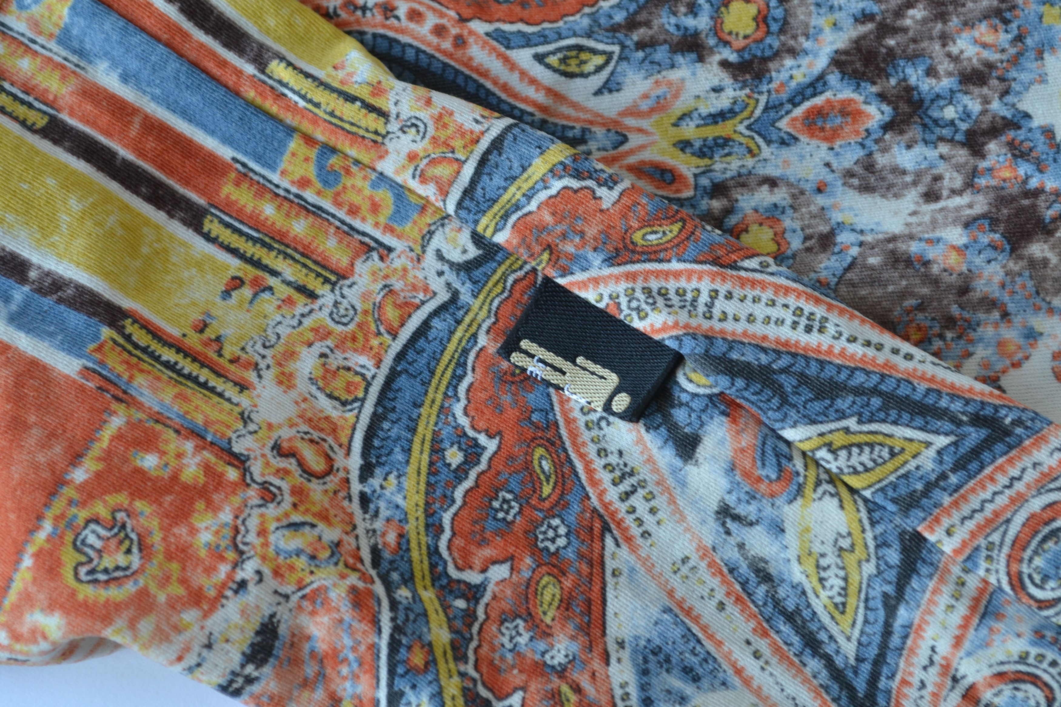Jean Paul Gaultier JEAN PAUL GAULTIER Long Sleeve Paisley Printed Sweater 90 Size US S / EU 44-46 / 1 - 3 Thumbnail
