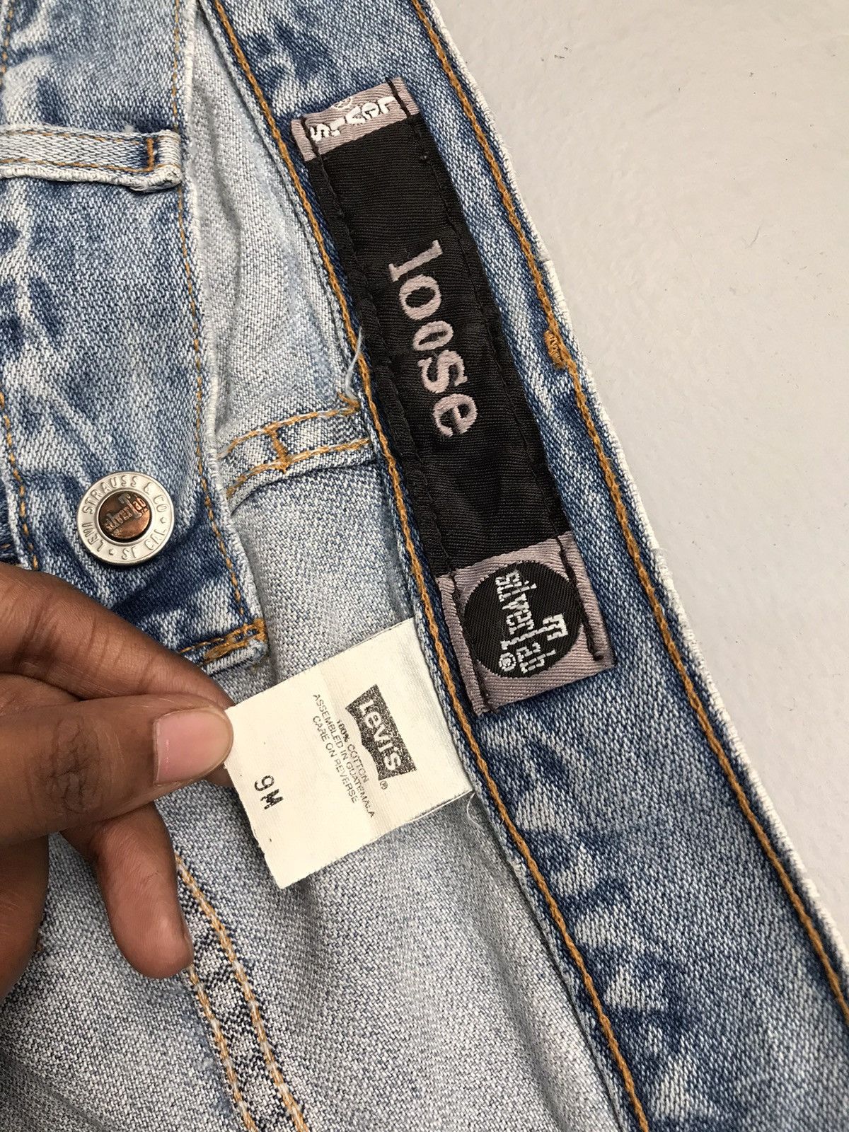 Levi's Vintage Levi’s silver tab denim Size US 34 / EU 50 - 8 Thumbnail