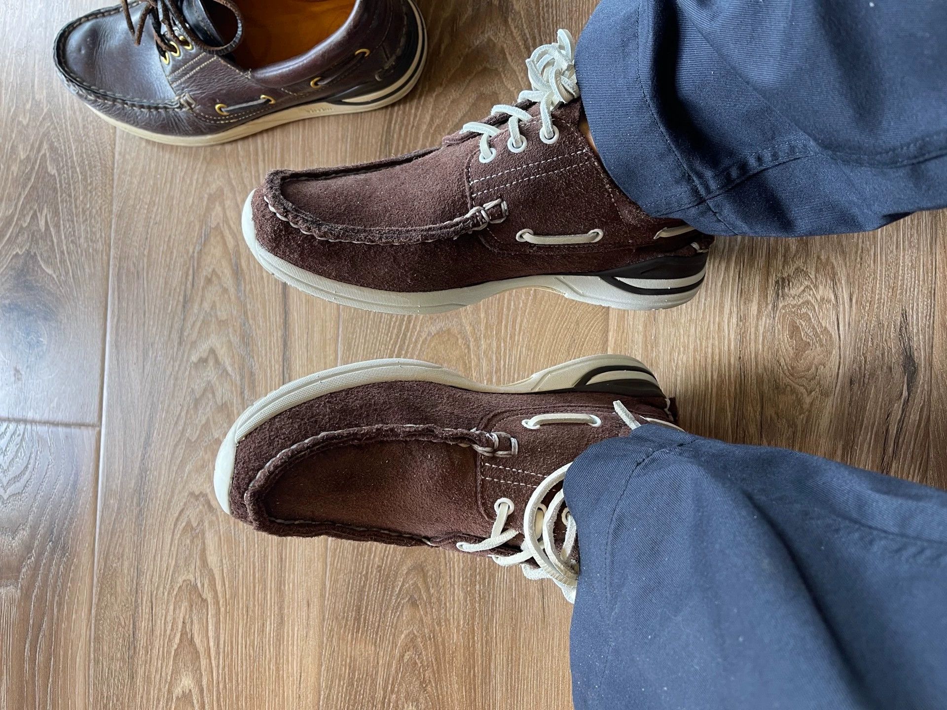 Visvim visvim 23SS Hockney Folk Deep Brown Deer Skin 9 Size US 9 / EU 42 - 6 Thumbnail