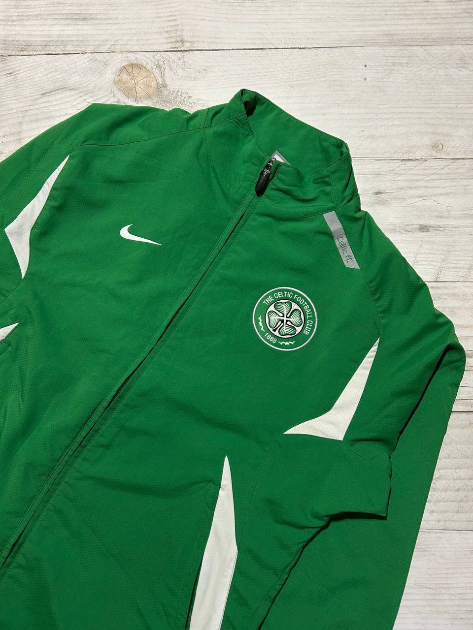 Nike Nike Celtic 2007 2008 Training Football Track Jacket Size US S / EU 44-46 / 1 - 3 Thumbnail