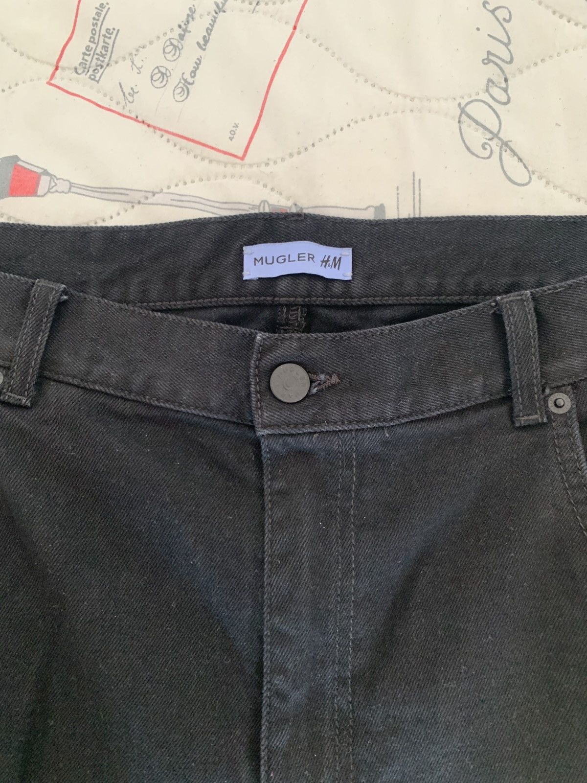 H&M × Mugler Mugler x H&M Spiral Panel Pants Size US 42 / EU 58 - 3 Thumbnail
