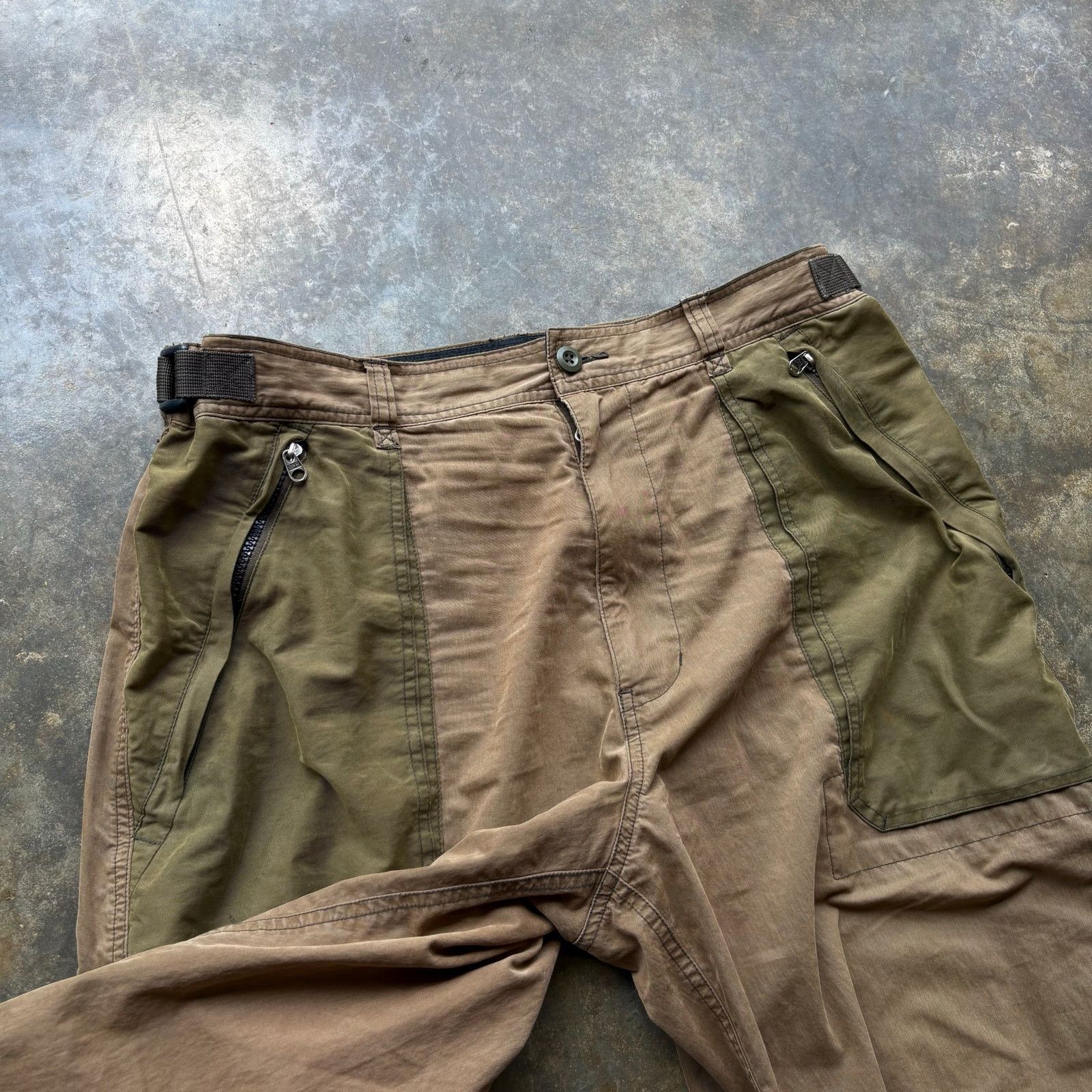 Abercrombie & Fitch × Vintage Very Rare Abercrombie Parachute Vintage Cargo Pants Size US 34 / EU 50 - 6 Thumbnail