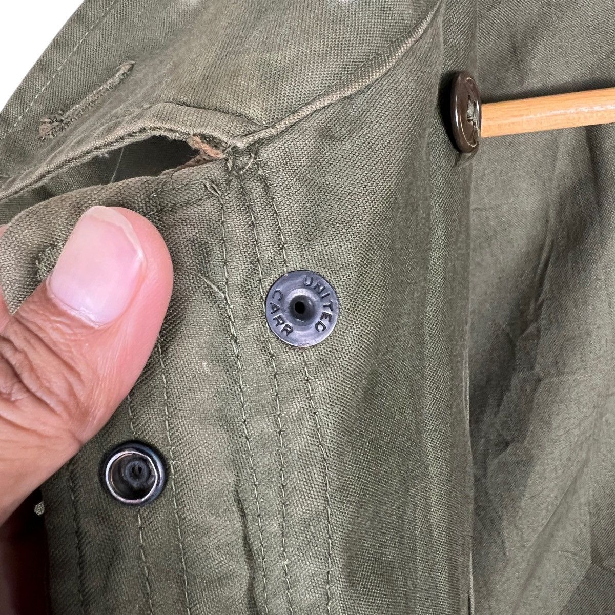 Vintage 🔥 50s Vintage M51 Reading Mfg. Field Jacket Long Small Size US S / EU 44-46 / 1 - 15 Thumbnail