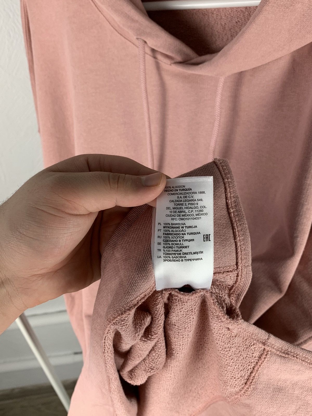 Sandro Sandro Pink Hoodie Oversized Hoodie Sandro Cotton L Size Size L / US 10 / IT 46 - 10 Thumbnail