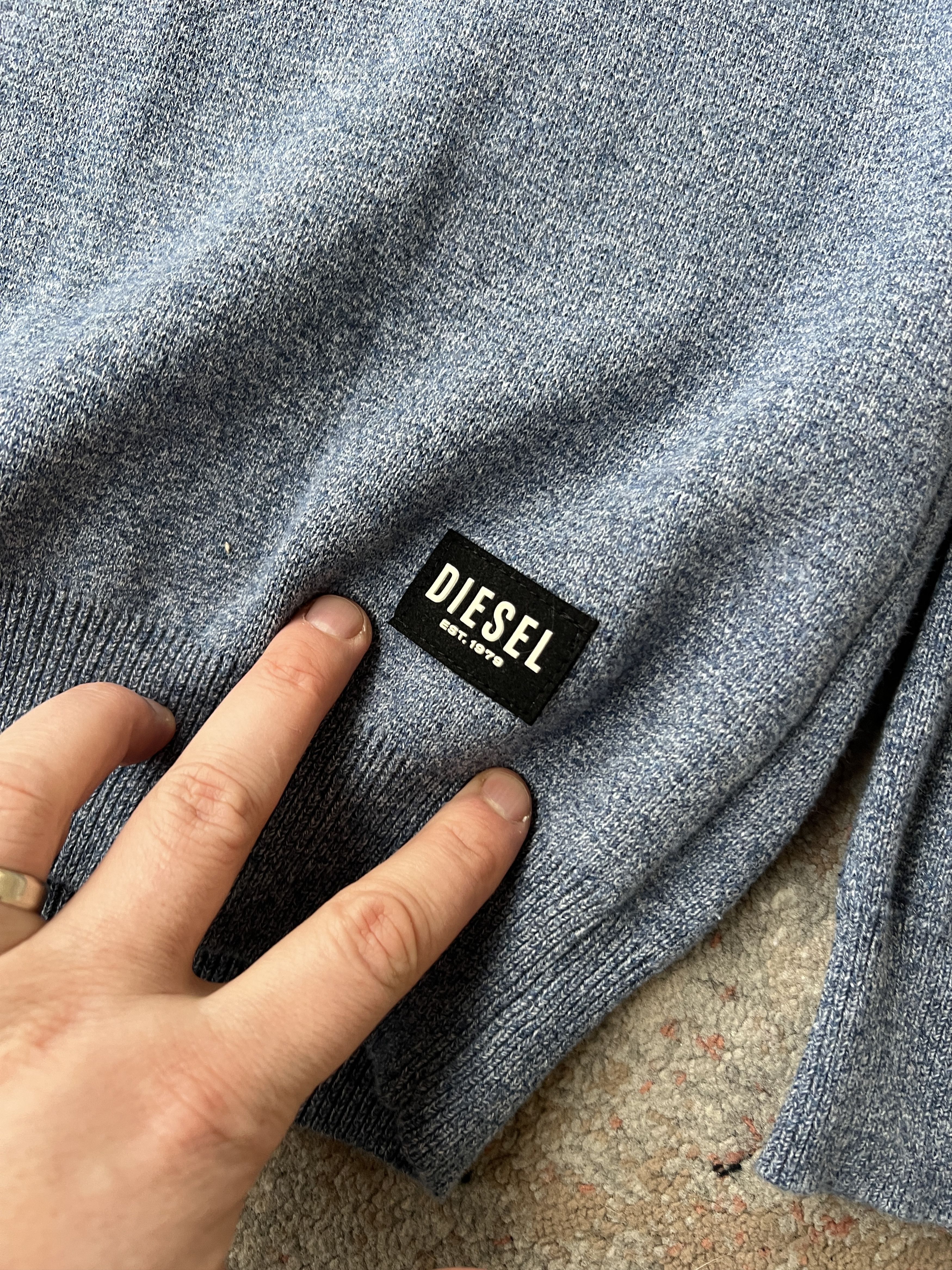 Diesel Diesel Premium Knit 1/4 Zip Size US M / EU 48-50 / 2 - 2 Thumbnail