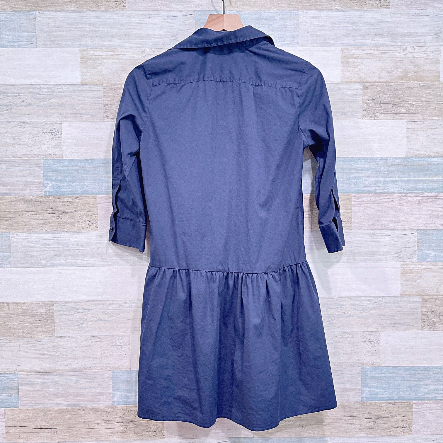 Other THE SHIRT ROCHELLE BEHRENS Dropwaist Dress Blue Womens XS Size XS / US 0-2 / IT 36-38 - 4 Thumbnail