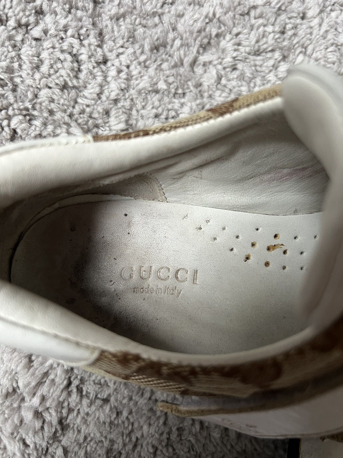 Gucci × Vintage Gucci Monogram Shoes Size US 5.5 / EU 38 - 9 Thumbnail