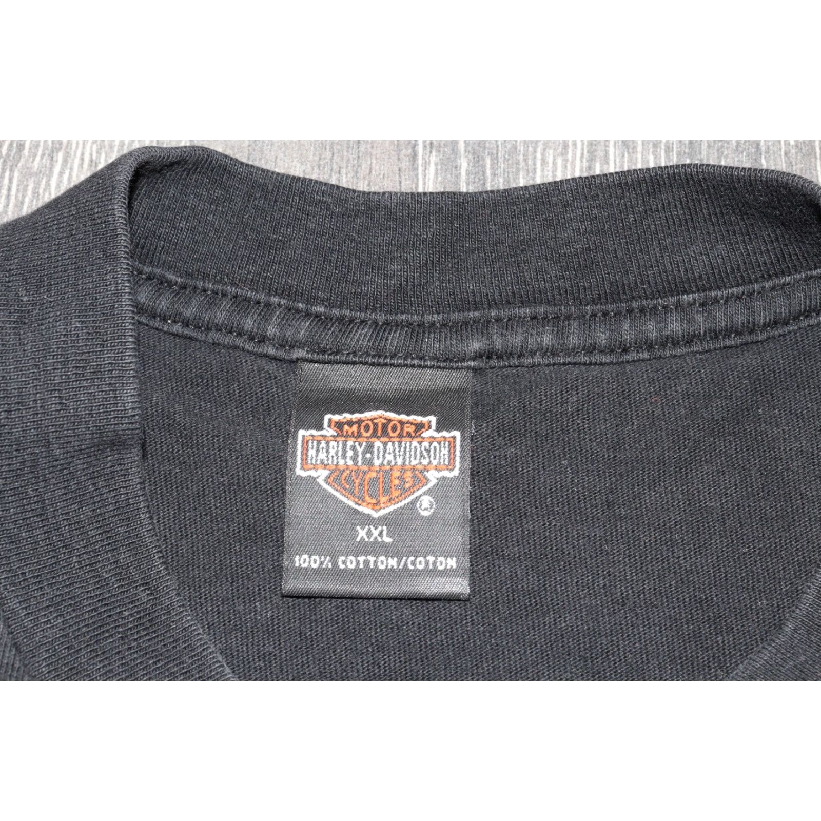 Harley Davidson Harley-Davidson T-SHIRT Mens 2XL Vintage 1999 Santa Fe Eagle Made in USA Black Graphic Tee XS? (adjust) Size US XXL / EU 58 / 5 - 5 Thumbnail