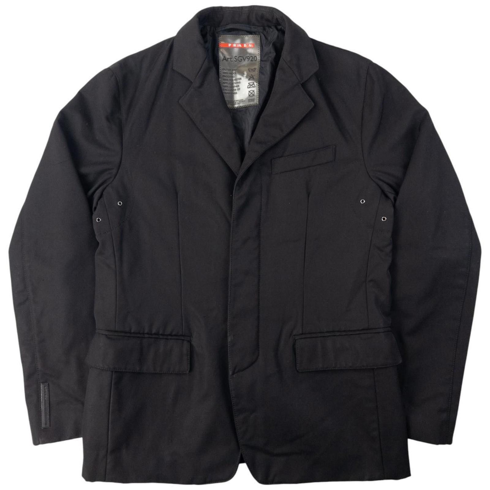 Prada Vintage Prada Sport Tailored Jacket Size M Size US M / EU 48-50 / 2 - 1 Thumbnail