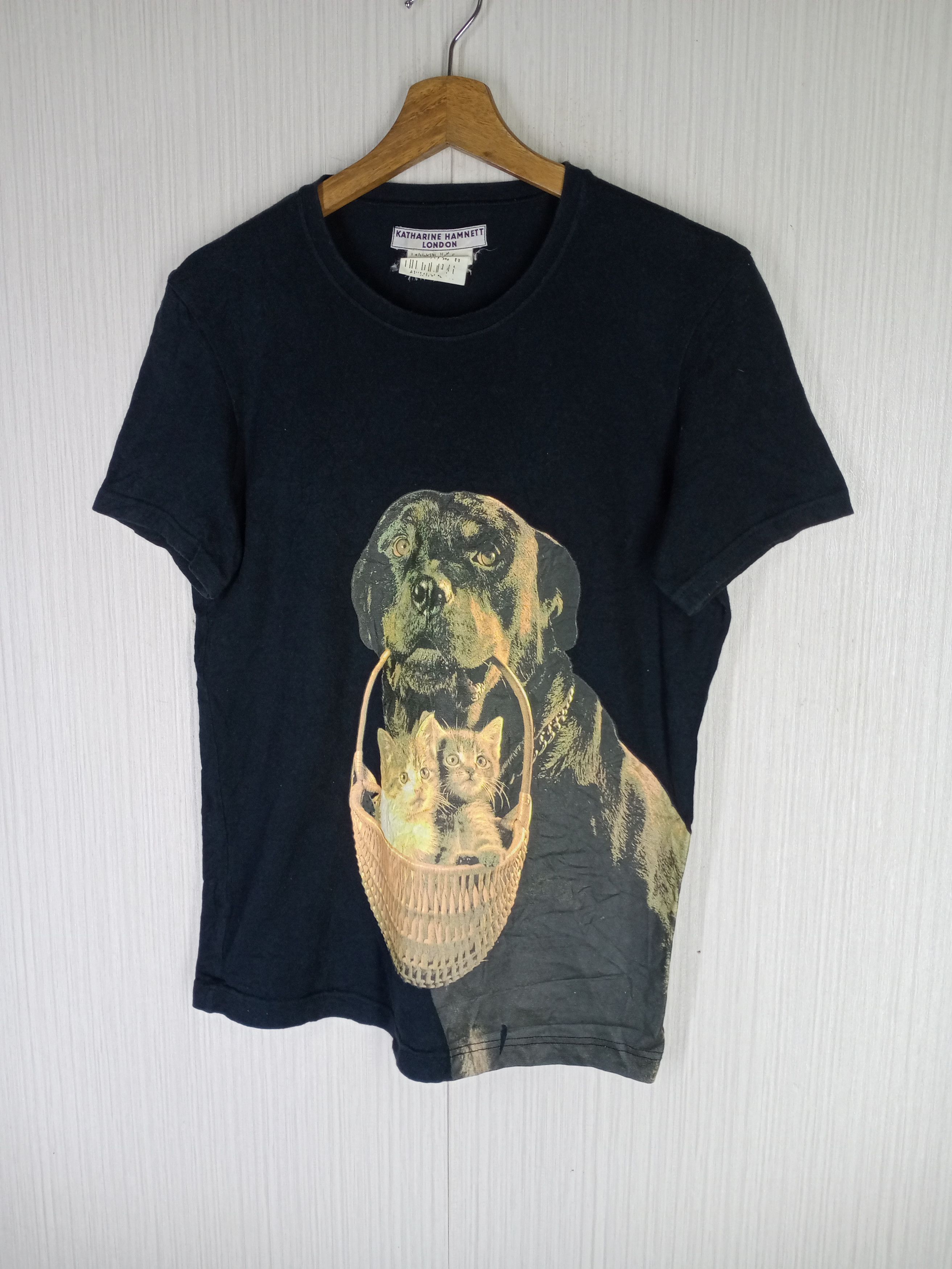 Katharine Hamnett London RARE VINTAGE KATHARINE HAMNETT LONDON TSHIRT Size US M / EU 48-50 / 2 - 3 Thumbnail