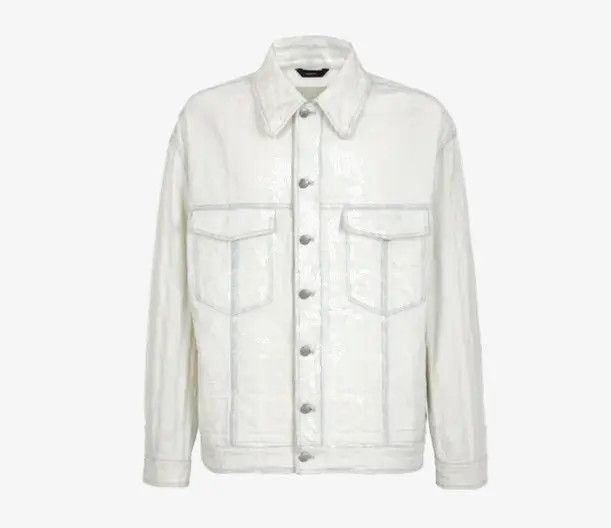 Fendi o1loc1c0824 Jacket in White Size US M / EU 48-50 / 2 - 1 Thumbnail