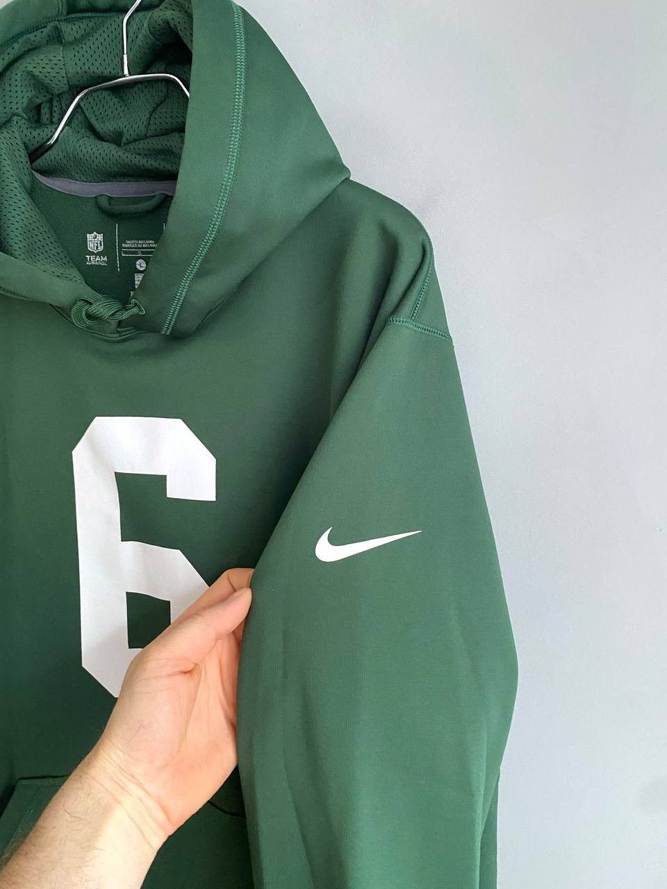 Nike Nike NFL New York Jets #6 Sanchez Men's Therma Fit Hoodie, L Size US L / EU 52-54 / 3 - 7 Thumbnail
