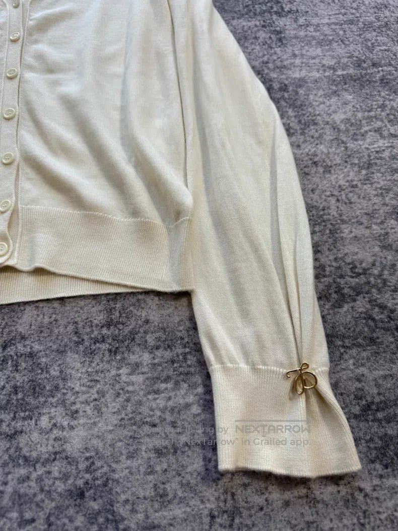 Loewe Loewe Cuff Cashmere Cardigan Size S / US 4 / IT 40 - 7 Thumbnail