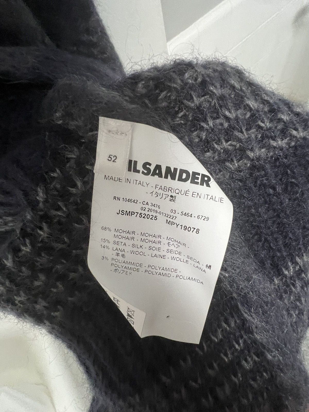 Jil Sander Jil Sander Mohair Open Side Knit Striped Sweater Size US L / EU 52-54 / 3 - 4 Thumbnail