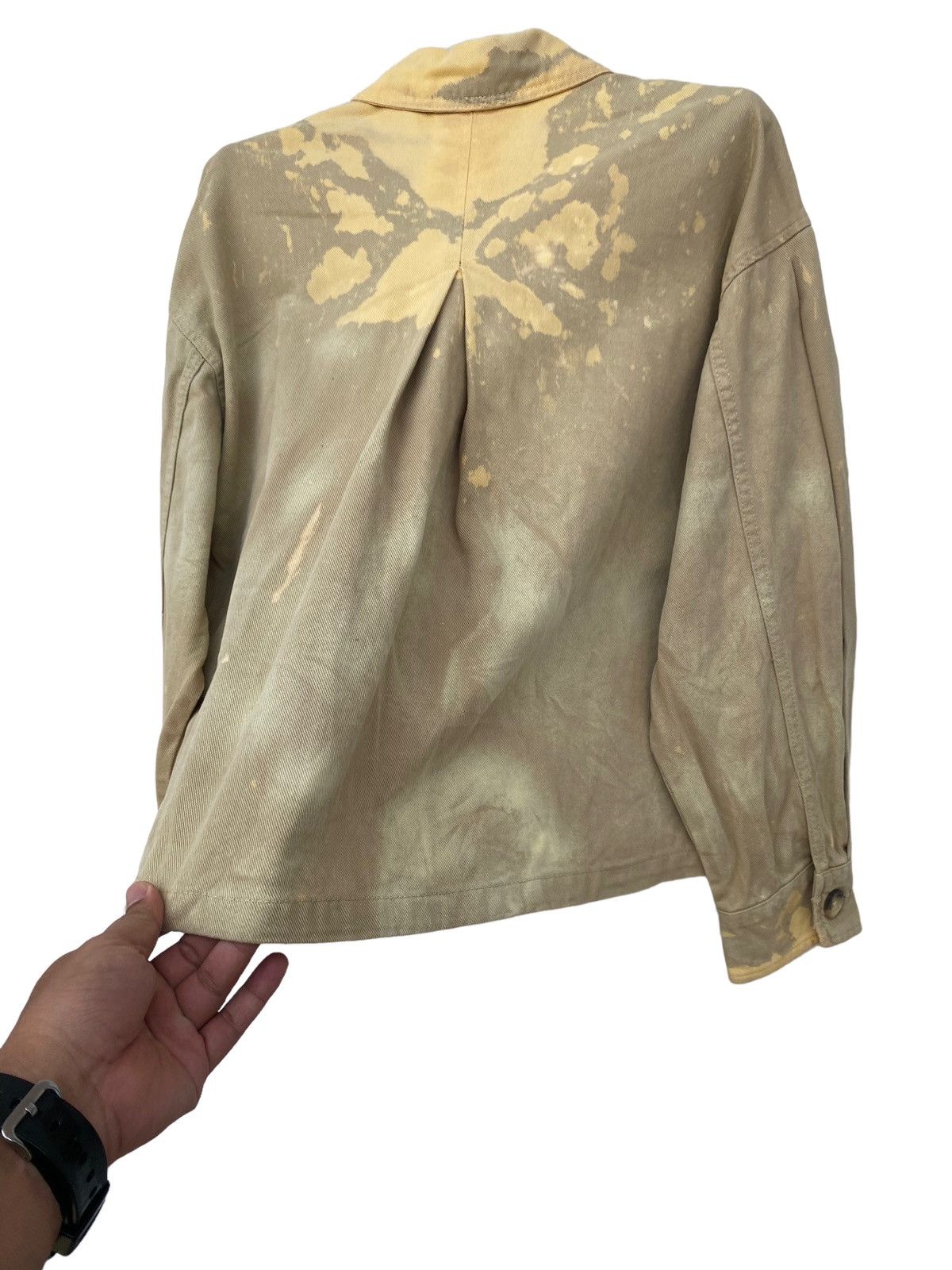 Zara Zara Acid Wash Denim Jacket Size US S / EU 44-46 / 1 - 3 Thumbnail