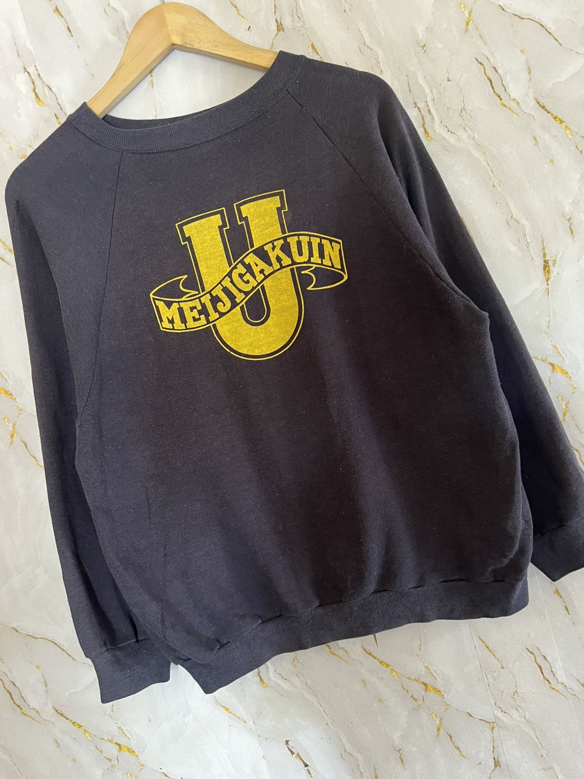 Vintage Vintage Meiji Gakuin University Sweatshirt –Crewneck Size US L / EU 52-54 / 3 - 3 Thumbnail