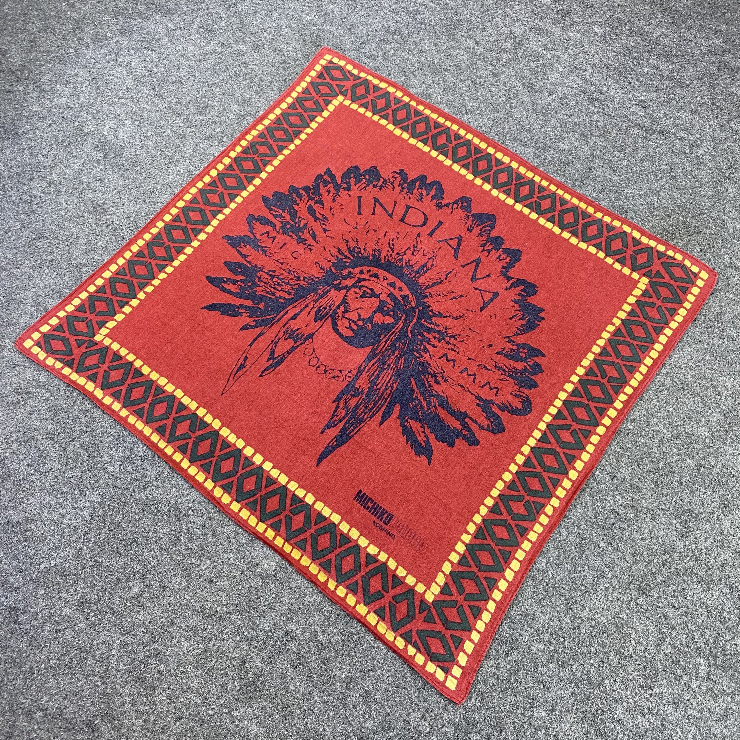 Michiko Koshino Michiko Koshino Handkerchief / Bandana / Neckerchief-B1259 Size ONE SIZE - 4 Thumbnail