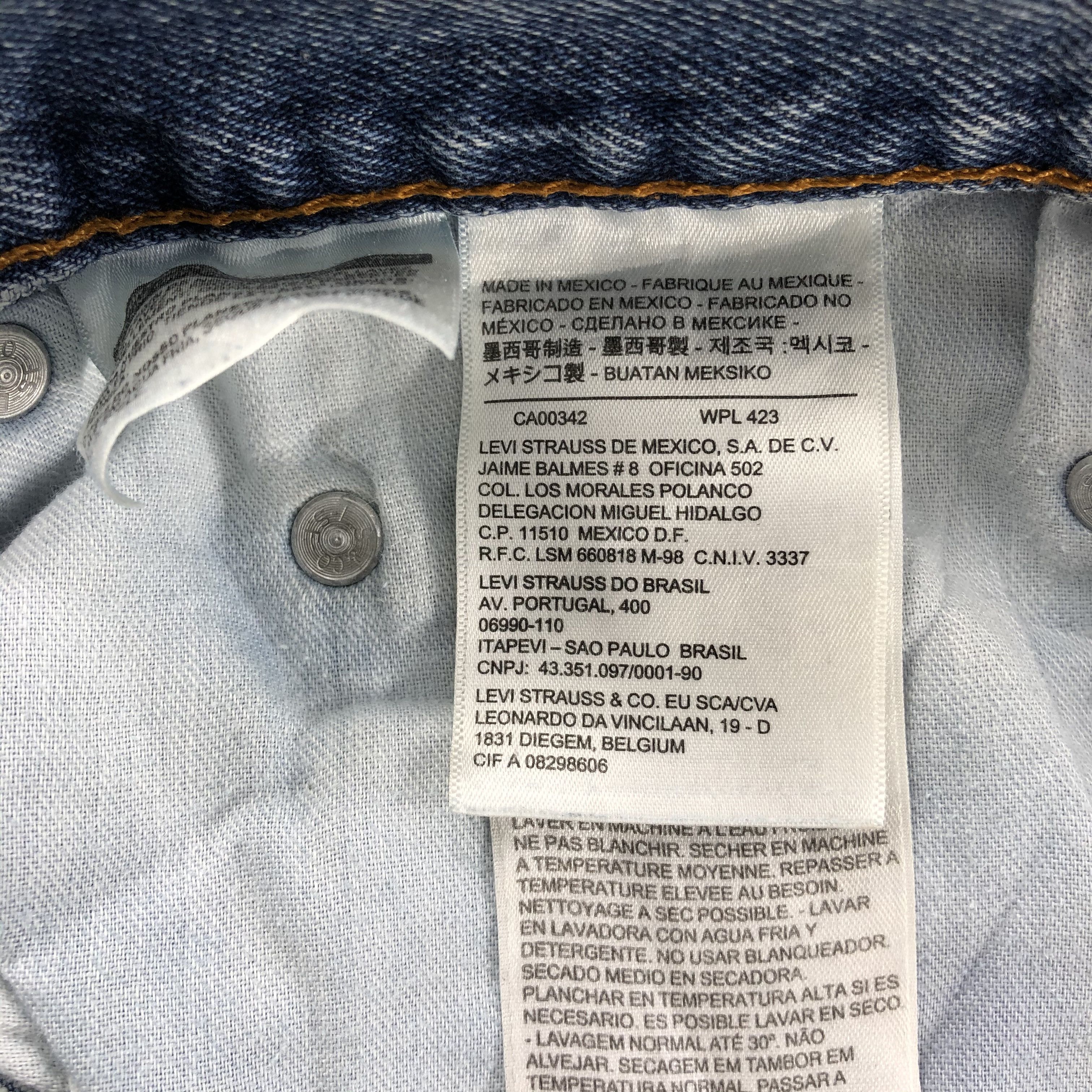 Vintage Blue Wash Levis 550 Jeans-JM2225