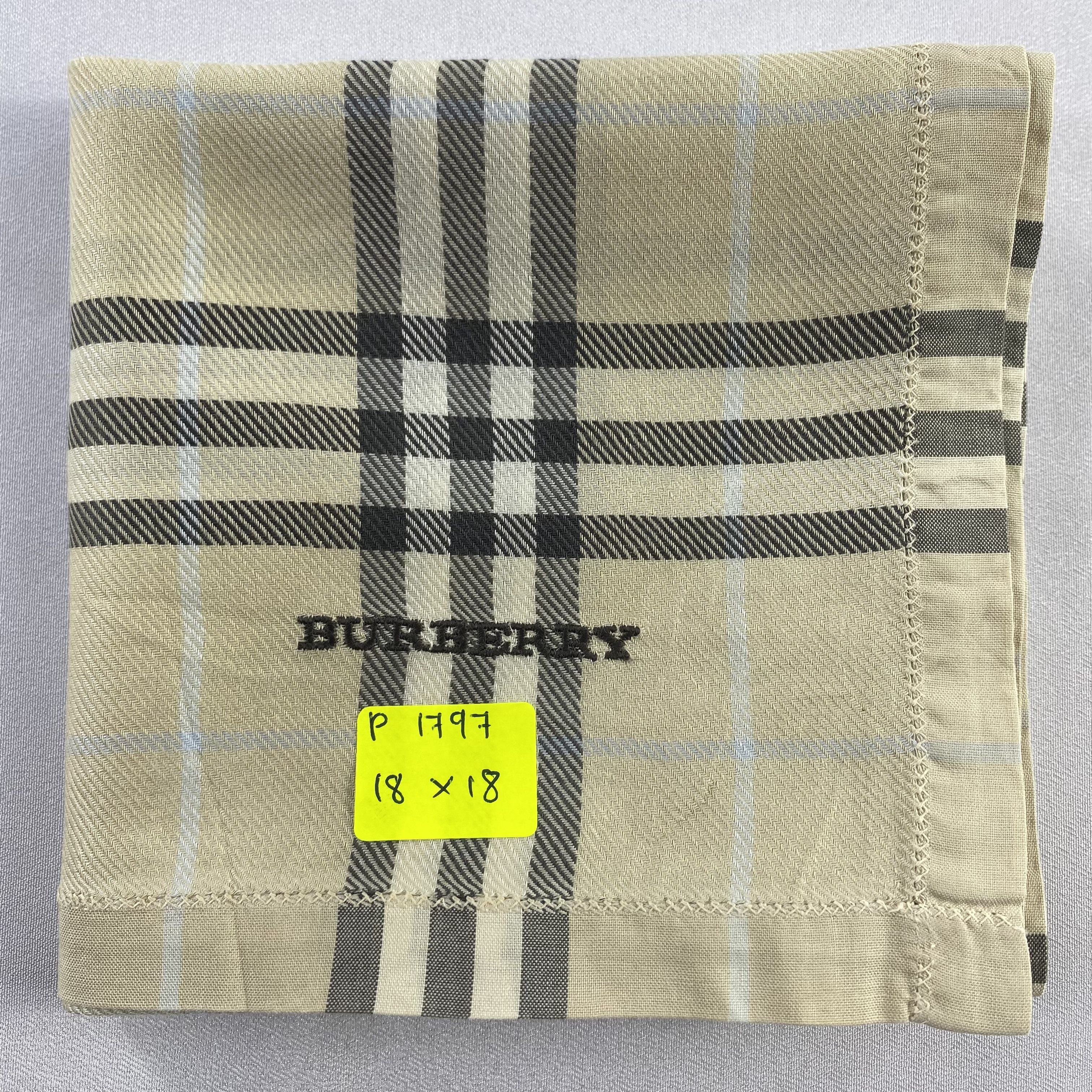 Burberry × Vintage Burberry Handkerchief / Neckerchief / Bandana-P1797 Size ONE SIZE - 5 Thumbnail