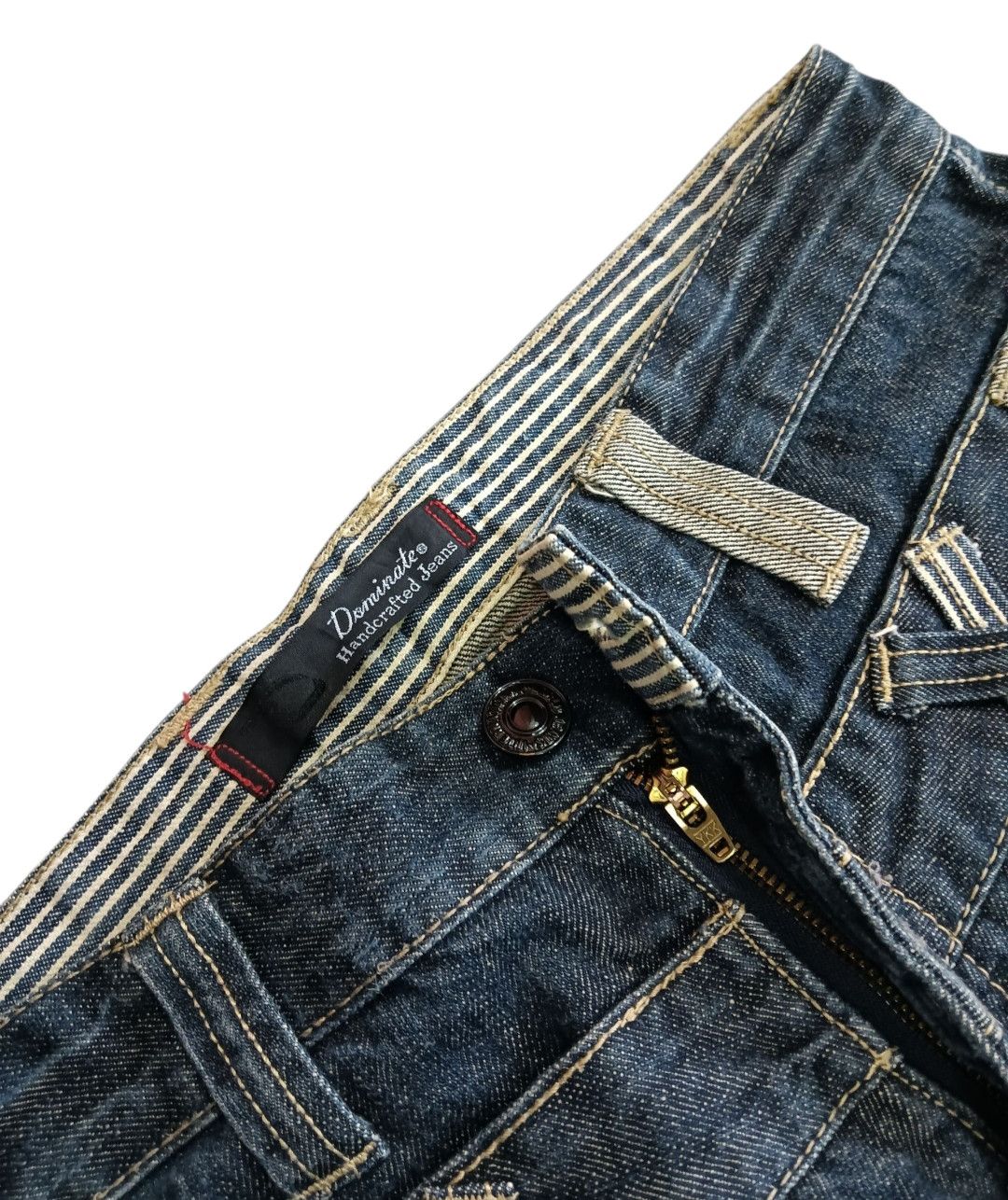 Other Dominate Double Waist Distressed Jeans Size US 32 / EU 48 - 7 Thumbnail