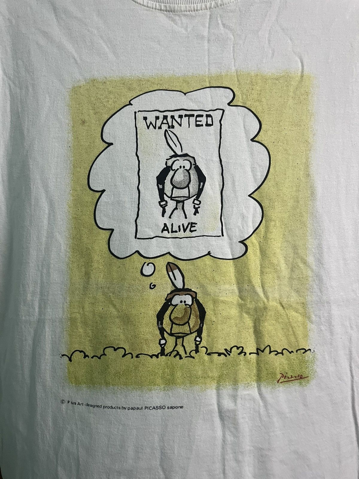 Designer Papaul Picasso Sapone T shirt Size US L / EU 52-54 / 3 - 2 Thumbnail