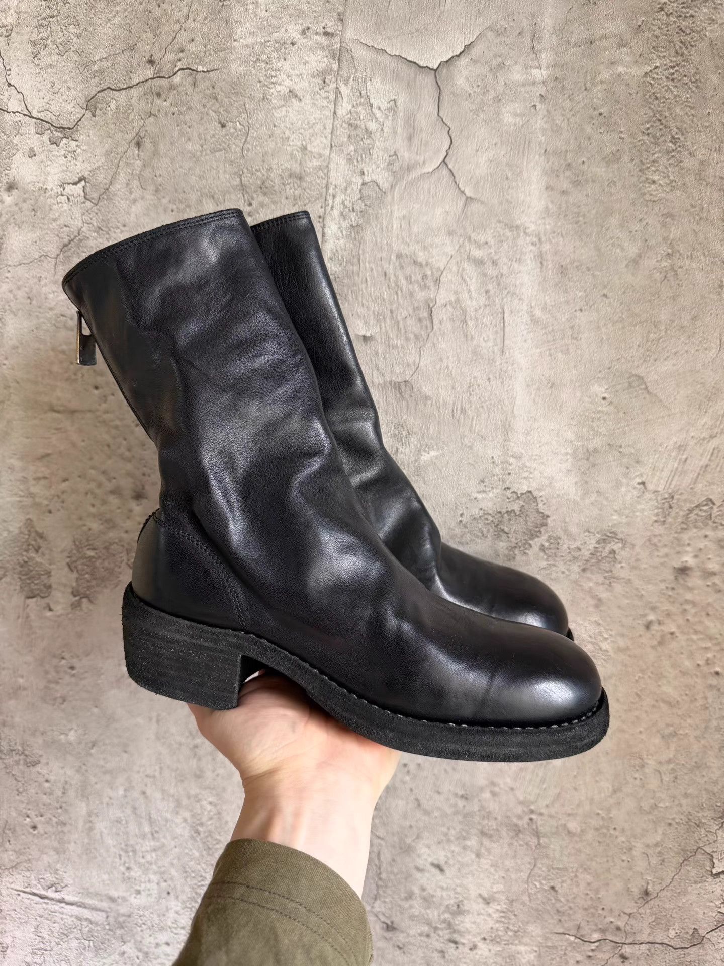 Guidi guidi 788z black zip boots sz37 | Grailed