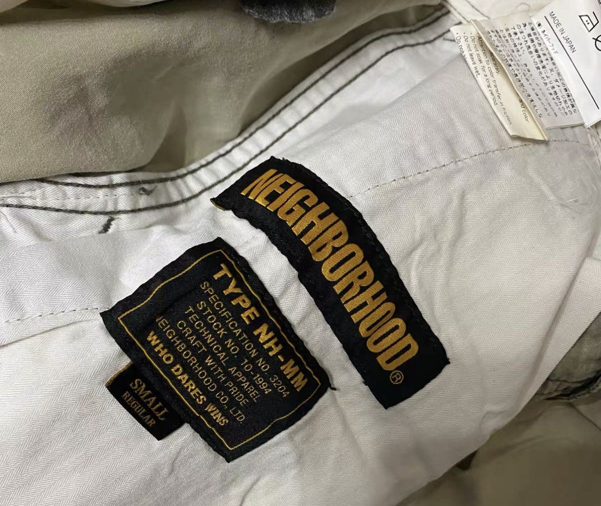 Neighborhood NEIGHBORHOOD 18SS Washed Military Pants J16 Size US 32 / EU 48 - 7 Thumbnail