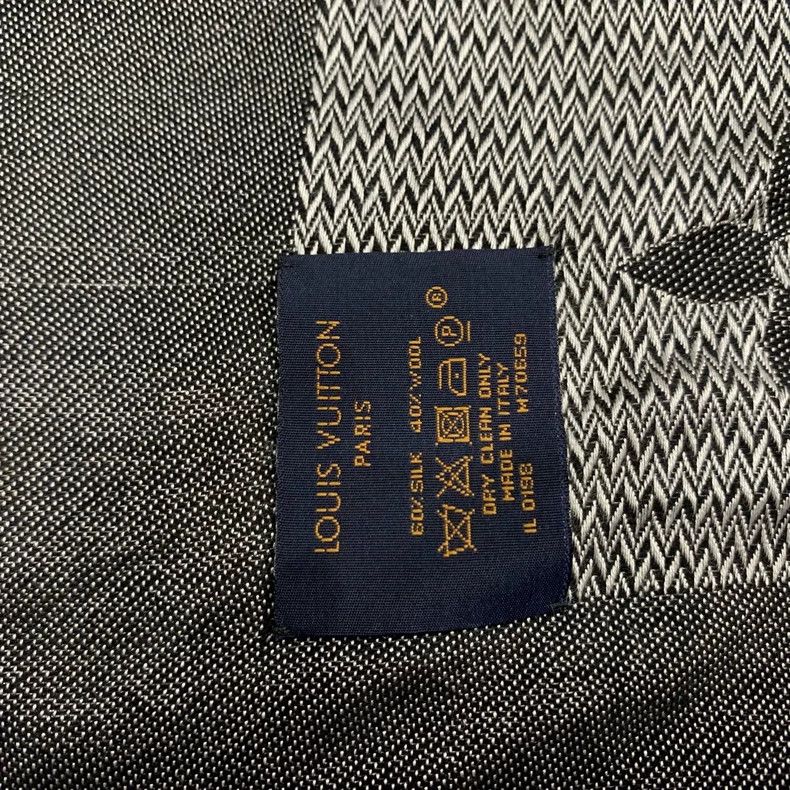 Louis Vuitton Louis Vuitton Grey presbyopic full print scarf Size ONE SIZE - 6 Thumbnail