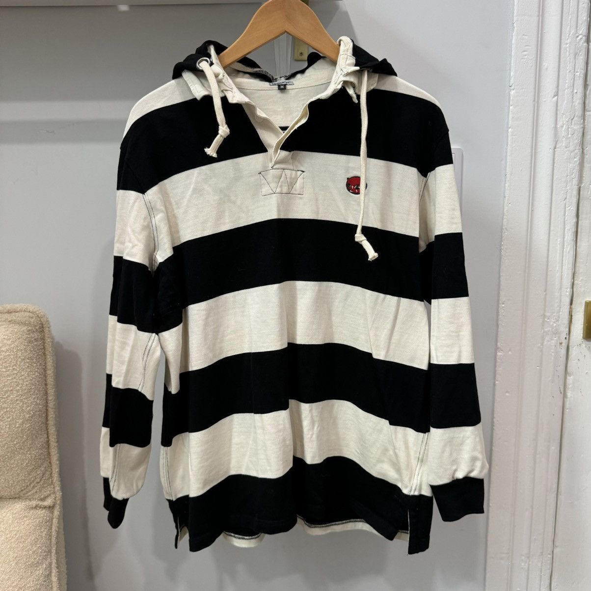 Other LosONYC designer rugby polo with hood Size US M / EU 48-50 / 2 - 1 Thumbnail