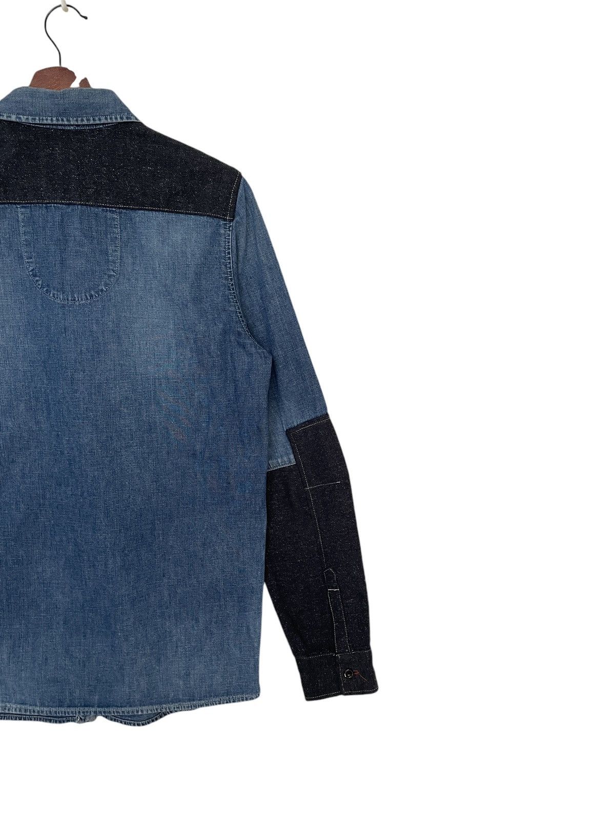 Marithe + Francois Girbaud × Vintage Vintage Japanese Brand Marithe Francois Girbaud Shirt 1990s Size US S / EU 44-46 / 1 - 8 Thumbnail