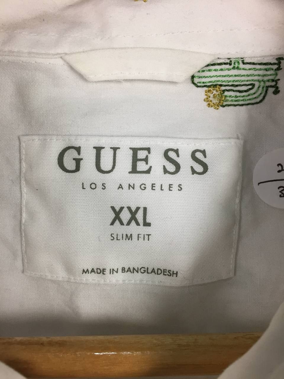 Guess GUESS Cactus Print Vacation Vibe Button Up Shirt Size US XXL / EU 58 / 5 - 12 Thumbnail