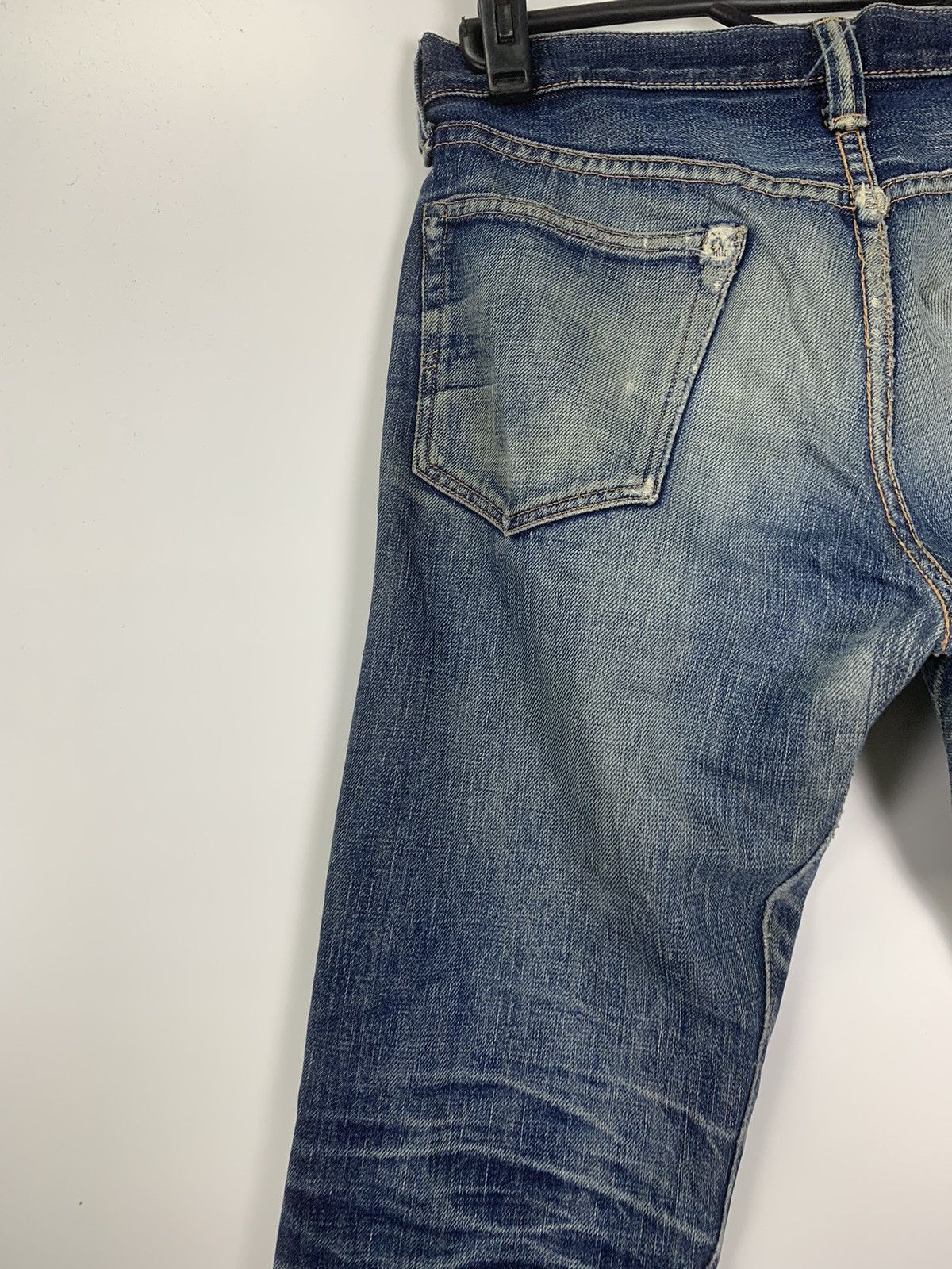 Full Count & Co. Full Count & Co Diatress Jeans Size US 32 / EU 48 - 11 Thumbnail