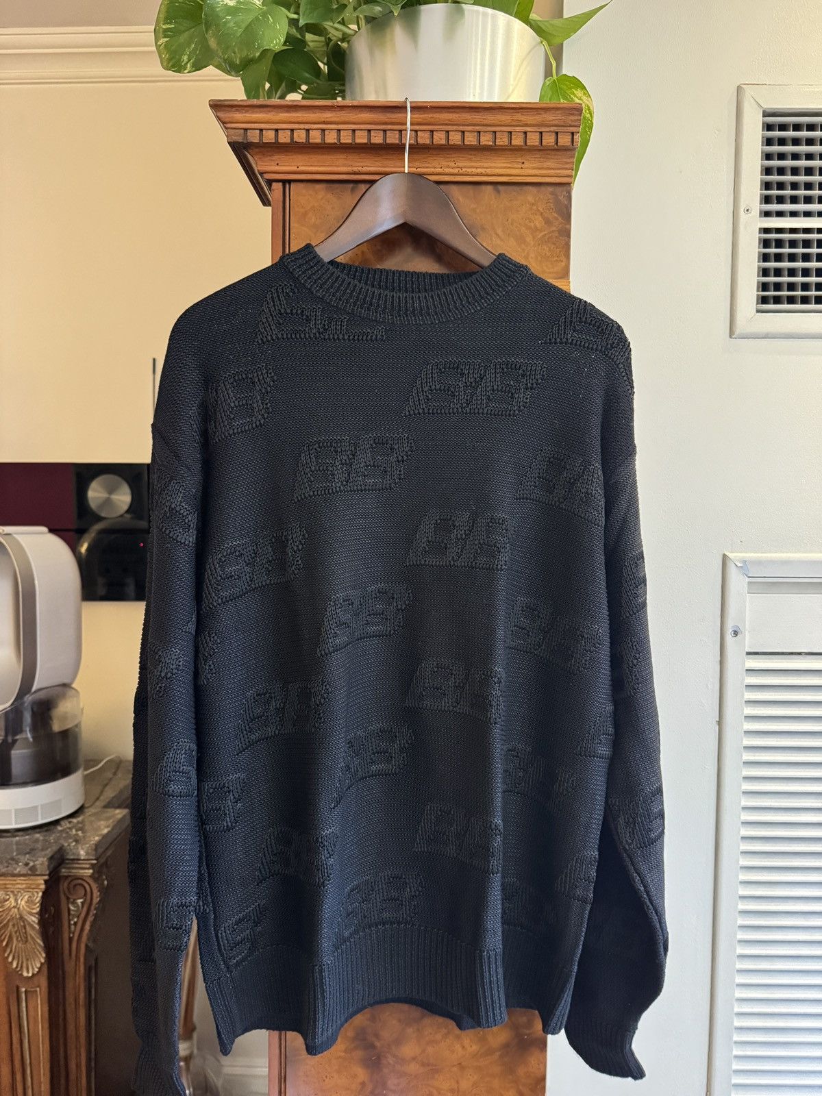 Balenciaga Balenciaga Knit BB Logo Oversized Sweater Size XS Size US XS / EU 42 / 0 - 1 Thumbnail