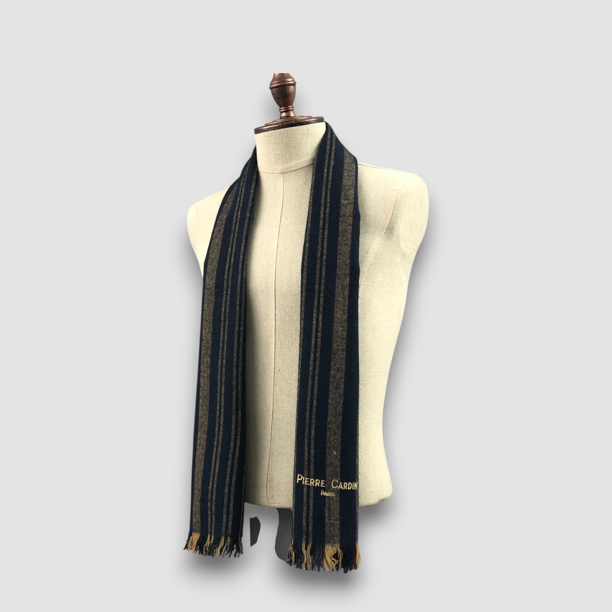 Pierre Cardin Vintage Pierre Cardin Scarf Muffler Wool Cashmere Scarves. Size ONE SIZE - 2 Thumbnail