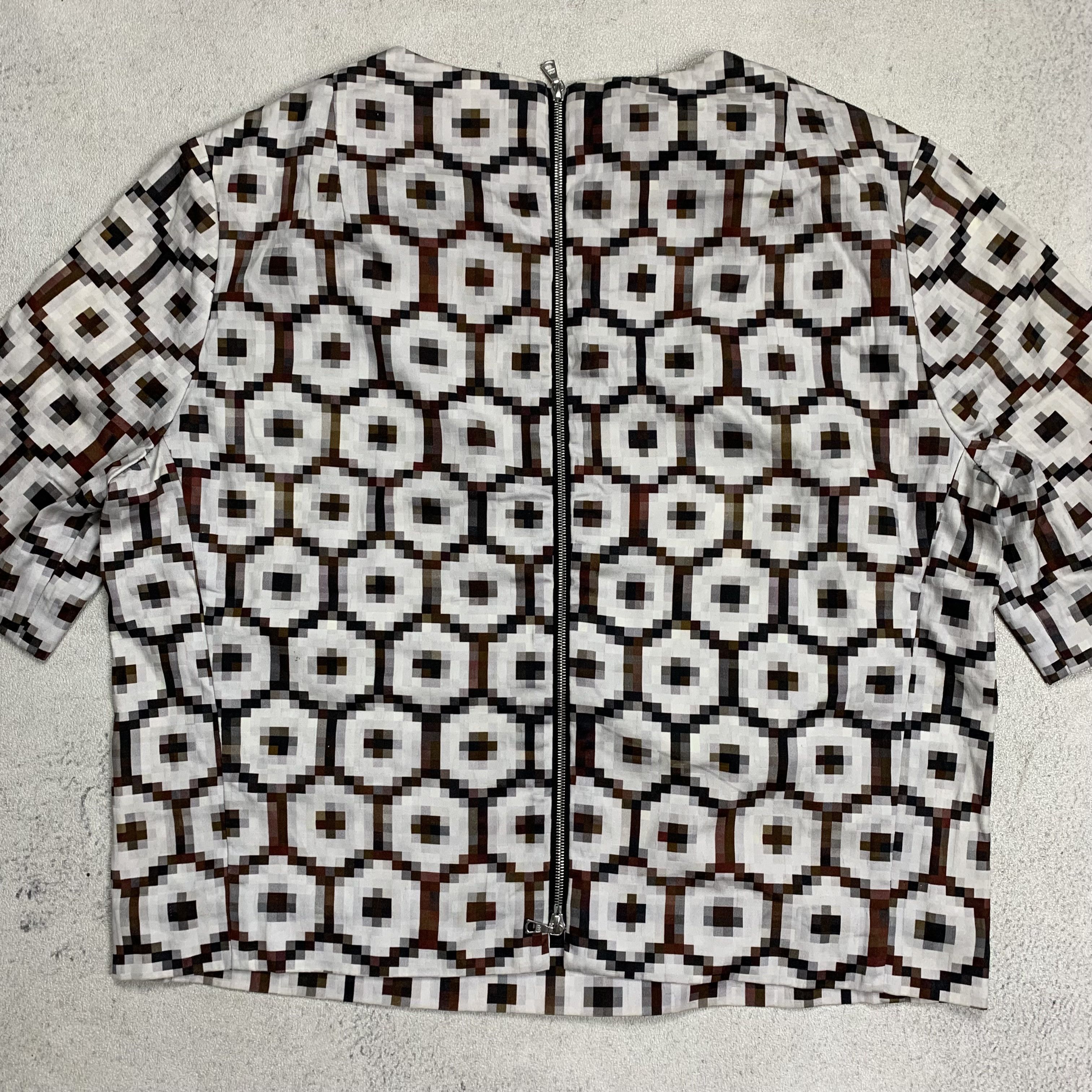 Dries Van Noten Dries Van Noten 3D Pattern Top Shirt Size 36 Size XS / US 0-2 / IT 36-38 - 4 Thumbnail