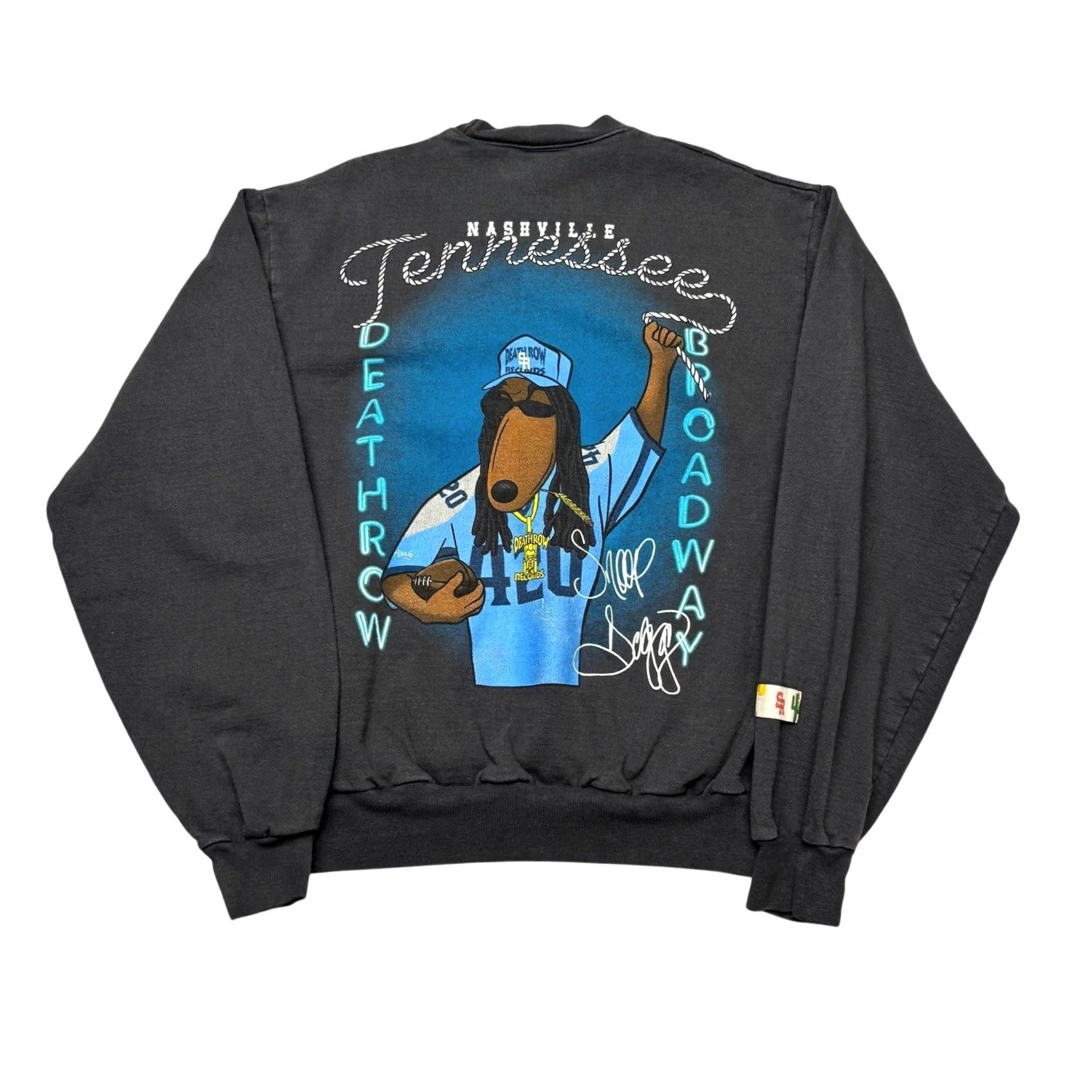 Vintage VINTAGE Stevenson Ranch x Snoop Dogg Death Row Records Sweatshirt Mens Medium Gray Pullover Sweatshirt Men’s M Size US M / EU 48-50 / 2 - 2 Thumbnail